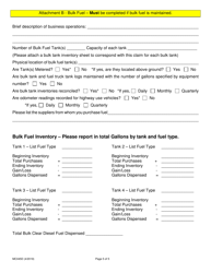 Form MC045D Fuel Tax Refund Request Form - Nevada, Page 5
