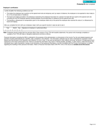 Form TD4 Declaration of Exemption - Employment at a Special Work Site - Canada, Page 2