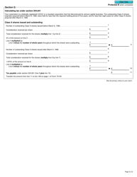 Form T2152 Schedule 2 Calculating Tax Under Subsections 204.82(3) and (6) and Section 204.841 - Canada, Page 2