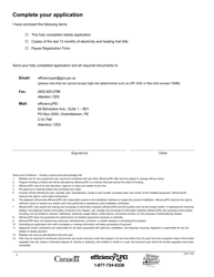 Form DPC-985 Community Energy Solutions Application - Prince Edward Island, Canada, Page 4