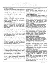 Form DP-175 Electronic Funds Transfer Automated Clearing House Credit Program Guide - New Hampshire, Page 3