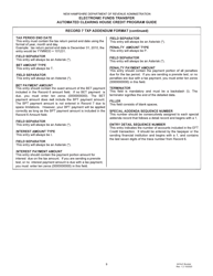 Form DP-175 Electronic Funds Transfer Automated Clearing House Credit Program Guide - New Hampshire, Page 9