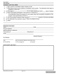 Form NHJB-2789-SE Superior Court Bail Order - New Hampshire, Page 2