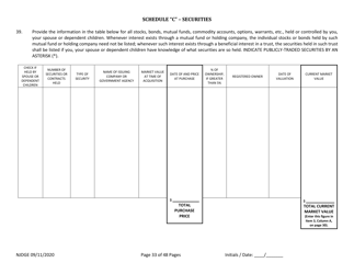 Form 25 (Personal History Disclosure Form 1) Casino Qualifiers - New Jersey, Page 34