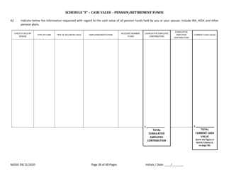 Form 25 (Personal History Disclosure Form 1) Casino Qualifiers - New Jersey, Page 37