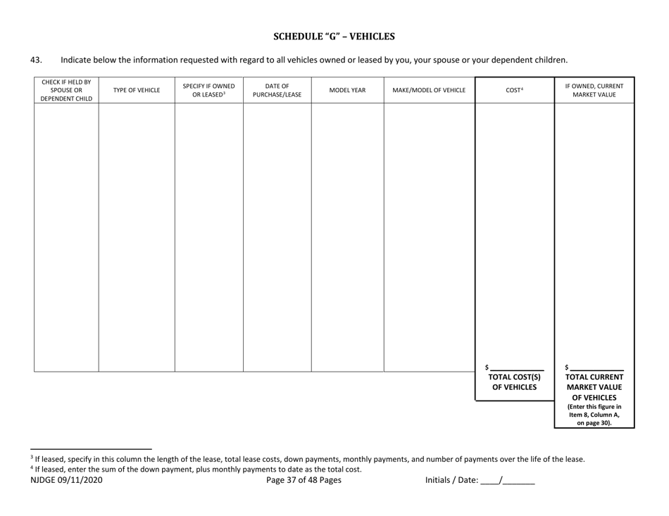 Form 25 (Personal History Disclosure Form 1) Casino Qualifiers - New Jersey, Page 38