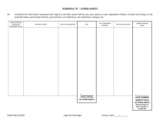Form 25 (Personal History Disclosure Form 1) Casino Qualifiers - New Jersey, Page 39