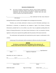 Form 21 New Jersey Supplemental Form to the Multi-Jurisdictional Personal History Disclosure Form - Casino Qualifiers and Casino Key Employee Qualifiers - New Jersey, Page 15