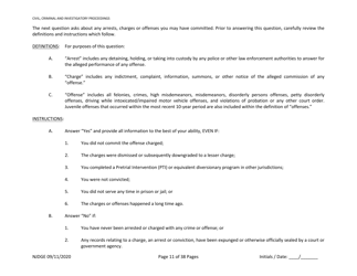 Form 22 Personal History Disclosure Resubmission Form - Casino Qualifiers - New Jersey, Page 12