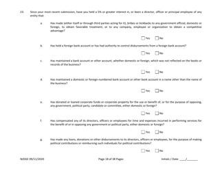 Form 22 Personal History Disclosure Resubmission Form - Casino Qualifiers - New Jersey, Page 19