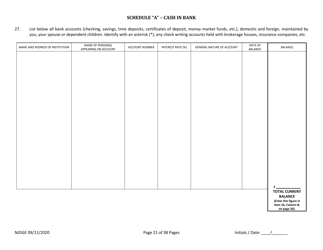 Form 22 Personal History Disclosure Resubmission Form - Casino Qualifiers - New Jersey, Page 22