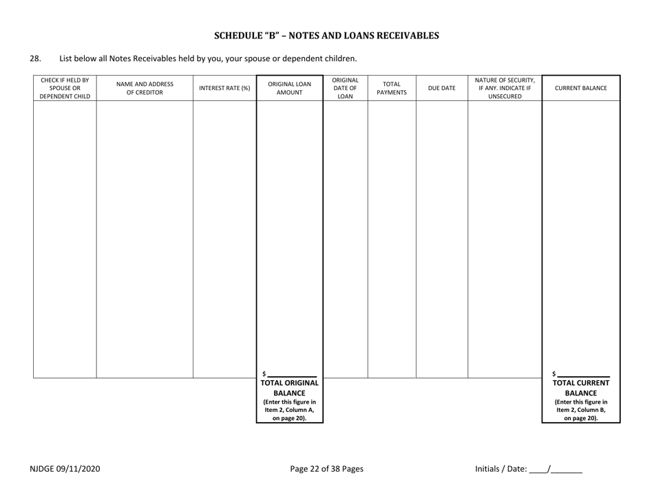 Form 22 Personal History Disclosure Resubmission Form - Casino Qualifiers - New Jersey, Page 23
