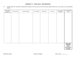 Form 22 Personal History Disclosure Resubmission Form - Casino Qualifiers - New Jersey, Page 26