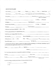 Request for Parental Admission of a Minor for Seven Days - New Jersey, Page 2