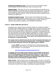 Instructions for Form 232-15 Part 232 Dry Cleaning Facility Compliance Inspection Report - New York, Page 3