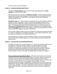 Instructions for Form 232-15 Part 232 Dry Cleaning Facility Compliance Inspection Report - New York, Page 5