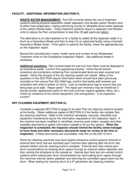 Instructions for Form 232-15 Part 232 Dry Cleaning Facility Compliance Inspection Report - New York, Page 7