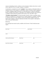 Form GCC-114 Policy for Response to Workplace-Related Incidents of Sexual Misconduct, Domestic Violence and Dating Violence - North Carolina, Page 2