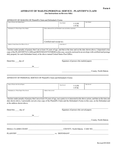 Form 6  Printable Pdf