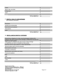 Affidavit 1 Affidavit of Basic Information, Income, and Expenses - Ohio, Page 6