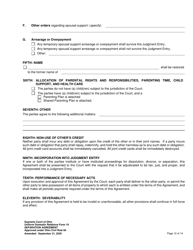 Uniform Domestic Relations Form 19 Separation Agreement - Ohio, Page 12