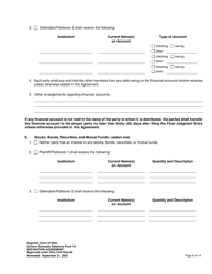 Uniform Domestic Relations Form 19 Separation Agreement - Ohio, Page 6