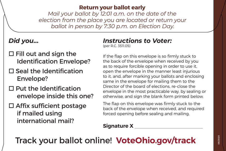 Form 285 Fill Out, Sign Online and Download Printable PDF, Ohio