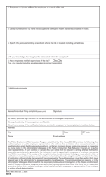 Form SH-6 (BWC-6605) Complaint Form - Ohio, Page 2
