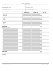 AETC Form 129 Initial Flight Training Invoices, Page 2