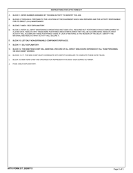 AFTO Form 217 Certificate of Maintenance Accomplished, Page 3