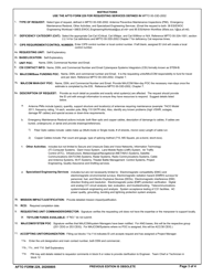 AFTO Form 229 Engineering Installation Assistance Request, Page 3