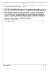 AFTO Form 216 Pre-maintenance (Pm) Survey Record and Certification, Page 3
