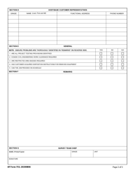 AFTO Form 753 Pre-implementation Site Survey (Pss) Checklist, Page 2