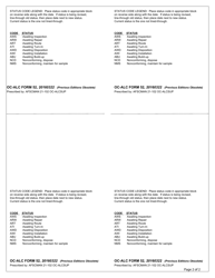 OC-ALC Form 52 Parts Identification and Status Tag, Page 2