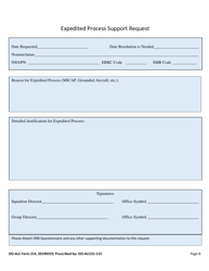 OO-ALC Form 214 Opportunity Review Board (Orb) Questionnaire, Page 9