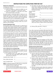 Form REV-567 Offer in Compromise - Pennsylvania, Page 5