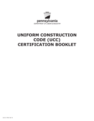 Document preview: Form UCC-8 Application for Ucc Certification - Pennsylvania