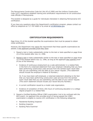 Form UCC-8 Application for Ucc Certification - Pennsylvania, Page 3
