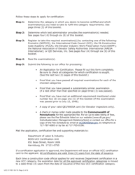 Form UCC-8 Application for Ucc Certification - Pennsylvania, Page 4