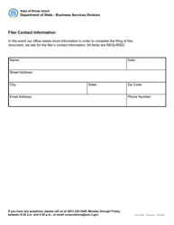 Form 662 Application for Renewal of Registration of an Athlete Agent - Rhode Island, Page 5