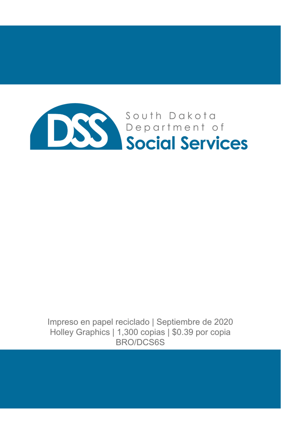 Form BRO / DCS6S Voluntary Acknowledgment of Paternity - South Dakota (English / Spanish), Page 5