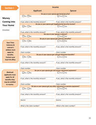 Form DSS-EA-240 Application for Resource Assessment, Long Term Care or Related Medical Assistance - South Dakota, Page 15