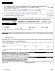 Form VL-021SW Application for License/Permit - Vermont (Swahili), Page 2
