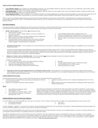 Form VL-017FR Application for Non-driver Id - Vermont (French), Page 3