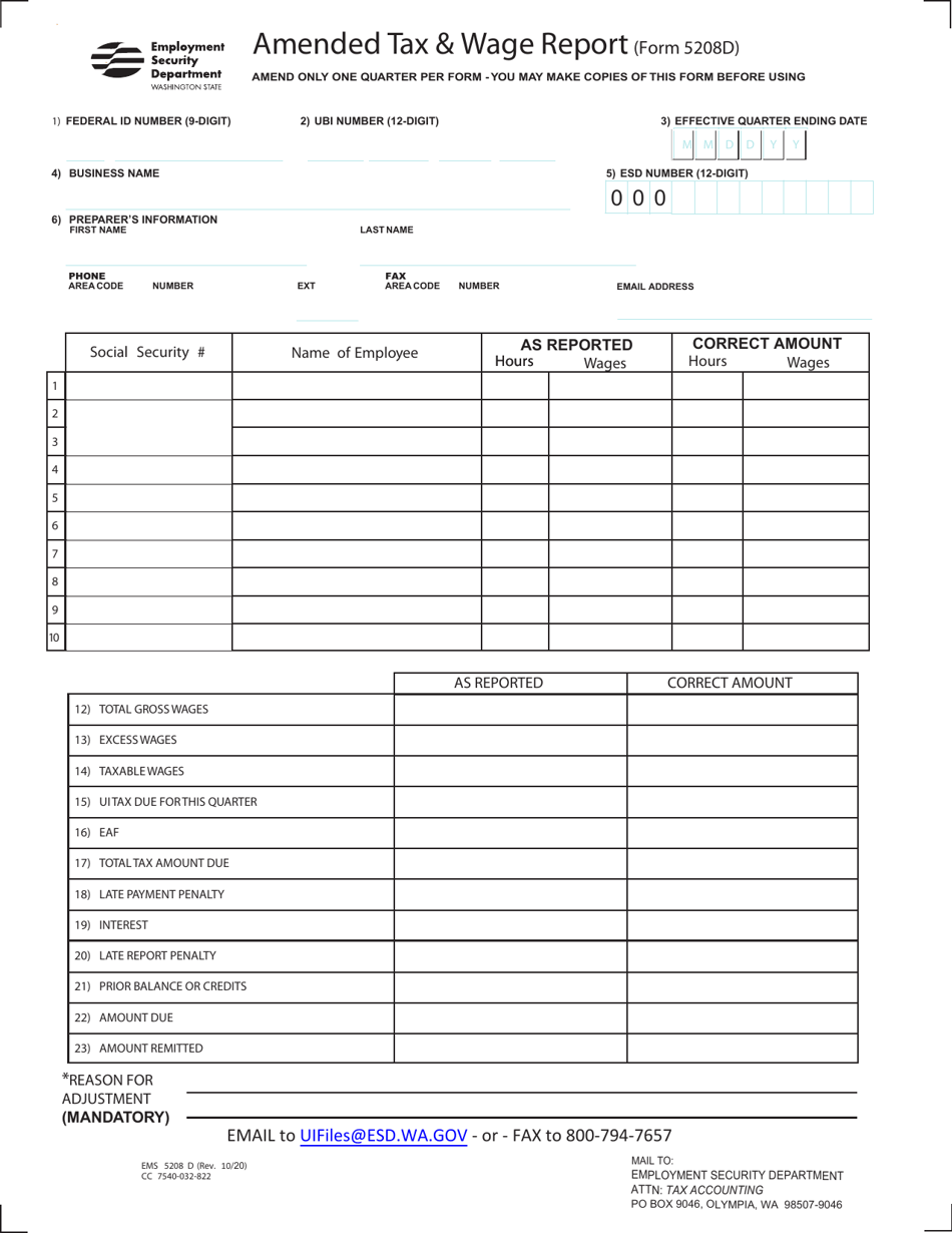 form-5208d-download-fillable-pdf-or-fill-online-amended-tax-wage