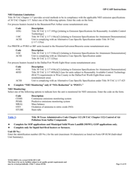 Form OP-UA5 (TCEQ-10025) Process Heater/Furnace Attributes - Texas, Page 11