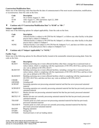 Form OP-UA33 (TCEQ-10085) Metallic Mineral Processing Plant Attributes - Texas, Page 4