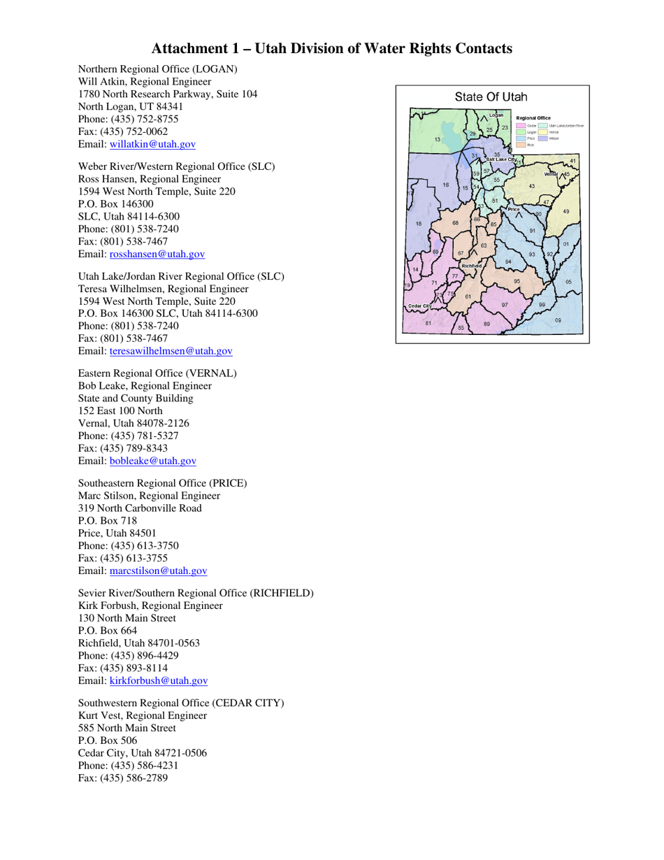 Supplemental Form for New Public Drinking Water System - Utah, Page 11