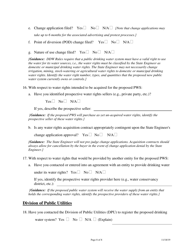 Supplemental Form for New Public Drinking Water System - Utah, Page 8