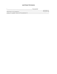 Aerial Hunting Permit - Utah, Page 7